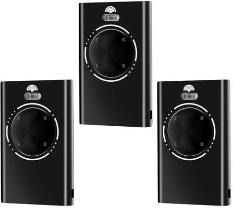Télécommande portail, lot de 3 télécommandes pour MITTO2 - Mitto2 M 2 canaux 433 MHz Rolling Code pour portails automatiques (1pcs)