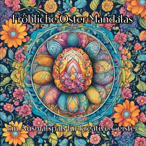 Frühlingszauber: Fröhliche Oster Mandalas: Ausmalspaß für kreative Geister