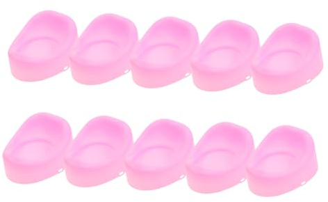 ERINGOGO 10pcs Mini Toilet for Dollhouse Realistic Pretend Play Bathroom Accessories Doll Furniture for Family Bonding and Creative Micro Landscape Decoration