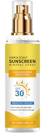 Protection Solaire Cuir chevelu - SPF 30 | Spray Solaire Cheveux - Spray Solaire Cuir Chevelu | Protection Solaire Para Cuero Cabelludo | 2026 Pro | 100ml | Hydratant S