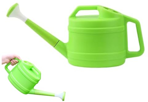 Arrosoir de Jardin de 2, 5 L avec Bec Long, arroseur pour Plantes d'intérieur avec Pomme Douche Semblable à la Pluie, arrosoir Vert pour Plantes d'intérieur, Utilisation en extérieur