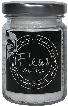 FLEUR DESIGNER'S PAINT | Fleur Glitter In Polvere, 90Gr, Multicolore Bianco