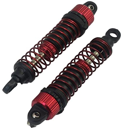 Milageto 1 Paar 1/16 RC Stoßdämpfer für 9130 9136 9137 Modell 4WD Zubehör