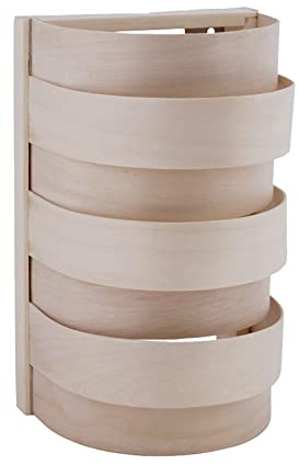 Well Solutions Sauna Lampenschirm Modell 917 | Für Wand- und Eckmontage | Geeignet für jede Innen und Außen Saunakabine