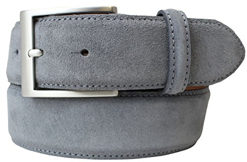 BELTINGER Veloursleder-Gürtel 4 cm | Hochwertiger Herren-Ledergürtel 40mm | Wildleder-Gürtel