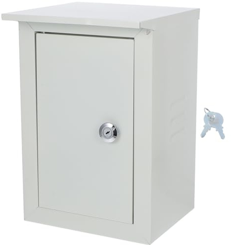 SEWOART Boîte De Jonction En Métal Extérieure Mural Coffret Électrique Extérieur Étanche Boîtier De Câbles Grande Capacité Pour Protection Des Circuits En Extérieur 11.81X7.87X6.30in
