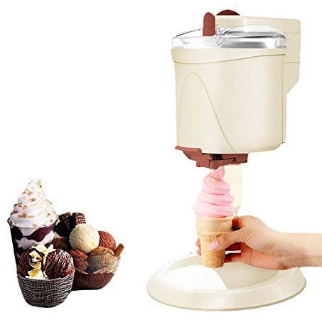 Sorbetière, sorbetière électrique, crème glacée au sorbet au yogourt maison de grande capacité, mise hors tension automatique, parfaite for les cadeaux de remerciement for les enseignants des enfants