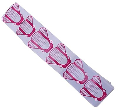 Healvian 100 Piezas Extensión De Puntas De Arte De Uñas Formas De Uñas Formas De Extensión De Uñas Extensiones De Uñas Pegatinas Arte De Uñas Pegatinas Moldes De Uñas Bandeja De Papel Avión