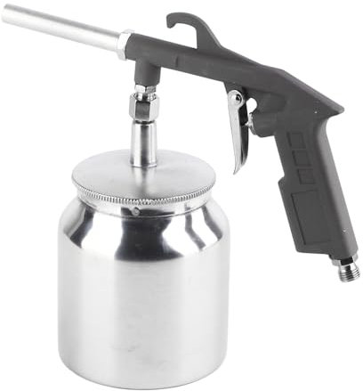 Sandblasting Gun, Sand Blaster Kit, Air Sandblaster with Nozzle Sandblasting Spray Gun Tool Set Kit for Spraying Cleaning, Glass Sanding, Mechanical Parts