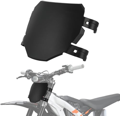 Front Plate for Ebike,Motorcycle Number Plate for Surron/TalariaSting-Black | For X160 X260/Eride Pro S SS SR E Bike Minibikes,Front Number Plates License Plate,Number Board,Surron Accessories