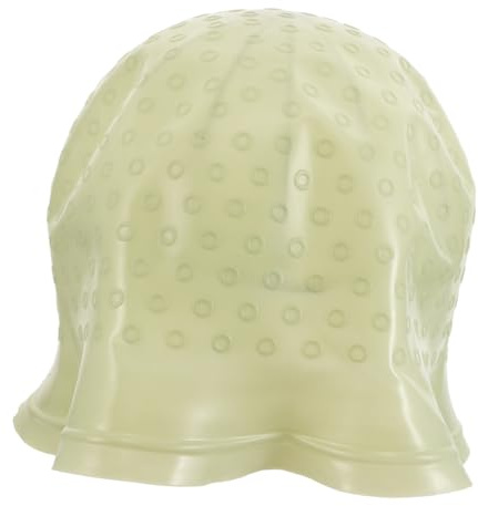 VALICLUD 1 Set Silikon-haarkappe Zum Hervorheben, Wiederverwendbare Haarfärbekappe Mit Loch Und Haken Für Männer Und Frauen, Für Den Heimgebrauch, Salonwerkzeuge