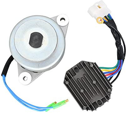 15533-64600 15531-64017 Régulateur alternateur compatible avec Kubota Compact Tractor B1550D B1550 B5200D Pelles K008 K008-3 KH007 KH35 KH41 KH61 Tracteurs de pelouse GR 1800 G1900