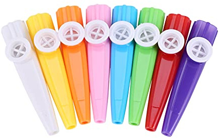 Aboiled 24 strumenti musicali in plastica, 8 , buon compagno per chitarra, ukulele, violino, tastiera pianoforte, grande regalo per gli amanti della musica (24 pezzi)