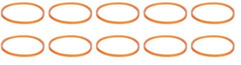 Bonbela 10 Piezas de Correa de Motor de Máquina de Coser Reemplazo Profesional Correa de Motor de Plástico Flexible y Duradero para Máquina de Coser Eléctrica Doméstica Antigua