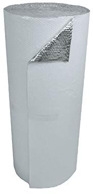 US Energy Products 48 x 100' White Double Bubble Reflective Foil Insulation Thermal Barrier R8