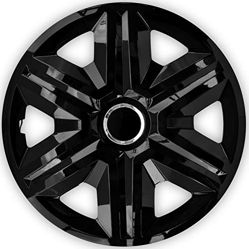 Radzierblende Fast schwarz 15 Zoll 4er Set