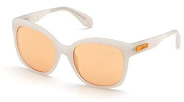 Adidas Damen OR0012 Sonnenbrille, (white/brown mirror), 54