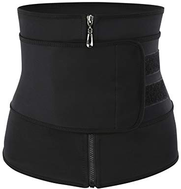 WLXW Bauchweggürtel Neopren Schwitzgürtel Verstellbarer Fitnessgürtel Unisex Bauchgürtel Abnehmen Gürtel Waist Trainer Taille Trimmer Gürtel zum Abnehmen und Schweiß zur Fettverbrennung