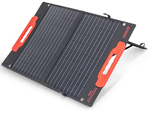 Backcountry Portable Solar Panels, 110W Or 60W - IP65 Water Resistant Solar Charger With 3 USB Ports For Phones And DC Out For Power Stations