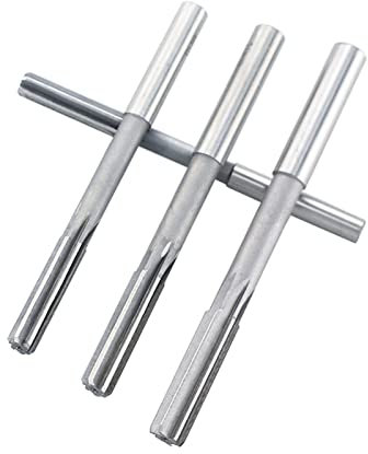 HSS H7 Maschinen-Reibahlen-Set 4/5/8 Stück, 3-10 mm Spannreibahle mit geradem Schaft, gerade Reibahle for Metallschneidewerkzeuge YIJIAN (Größe : 5pcs (4 5 6 8 10mm))