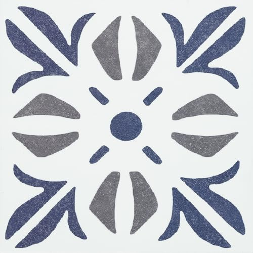 d-c-fix 6 vinilos azulejos adhesivos de pared Cubia azul 15x15 cm - paneles decorativos lavables pegatinas baldosas decoración revestimiento PVC - para baño, cocina