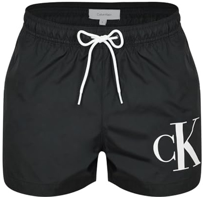 Calvin Klein Pantaloncini da Bagno da Uomo con Logo, PVH Black, XL