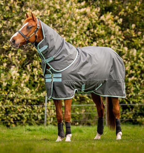 Horseware Amigo Hero Ripstop Plus 200g Turnout Decke 600D Medium Shadow/Blue Haze & Navy