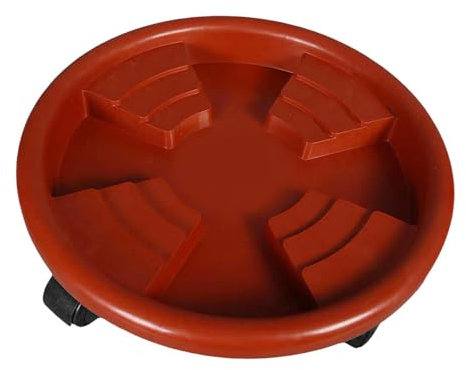 Baoblaze Rollbarer Pflanzenständer für den Garten mit Rädern, praktisch, Topfrollen für den Außenbereich, für den Hinterhof von Geschäften, 30CM