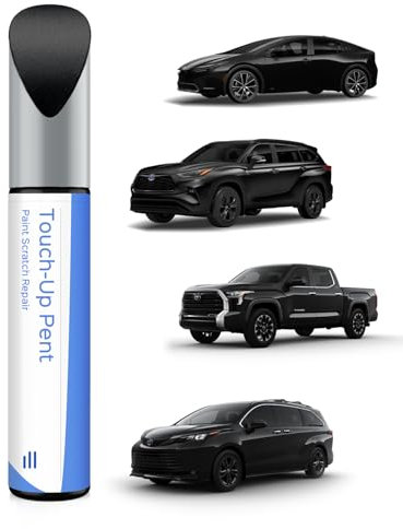 218 Attitude/Midnight Black Metallic - penna vernice per Toyota – Corrispondenza esatta per chip e graffi