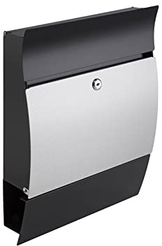 Wall Mounted Mailboxes for Outside,Mailboxes for Outside Wall Mount,Mailboxes & Accessories, Letterbox Posts Wall Mount Mailboxes Envelopes Mailing Supplies Galvanized Steel Package Lockers 17.7×13.8×