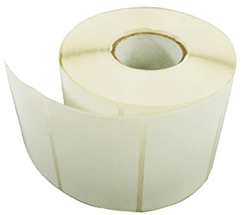 Netuno 10 rouleaux d'étiquettes thermiques blanches 80 x 50 mm 40mm 1000 pièces par rouleau étiquettes adhésives en rouleaux pour codes à barres imprimantes transfert thermique d'expédition d'adresse