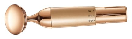 Ipetboom 1pezzi Massaggiatore Per Occhi Oro Strumento Cosmetico Batteria Massaggio Antirughe e Rilassantper e Occhi Design Ergonomico Per Nutrienti e Rigenerazione Della