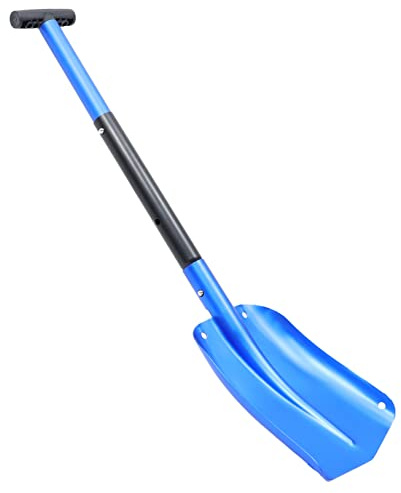 SUPVOX Pelle à Neige Pliable Outil De Déneigement pour Voiture Et Pelle à Glace Et Boue Compacte avec Poignée Antidérapante