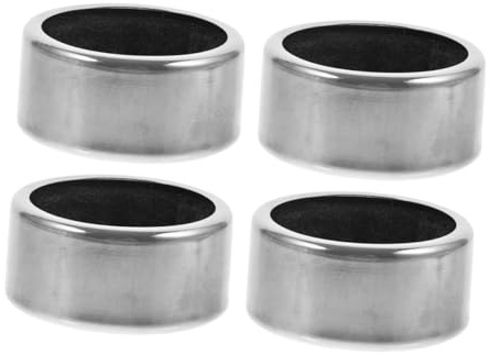 VALICLUD 4 pièces Anneaux de Collier de Bouteille de Vin Acier Inoxydable Anneaux Goutte et Débordement pour Bouteilles de Vin Rouge Colliers de Captage de pour Usage Polyvalent et