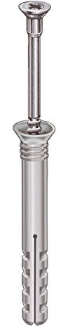 allfa 22360550 ongles chevilles à tête fraisée Galvanisé 5 x 50 mm Lot de 200