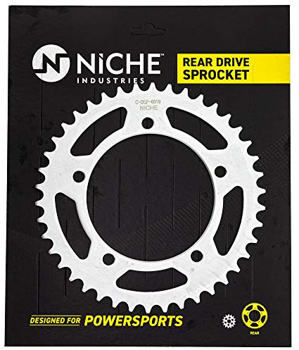 NICHE 520 Pitch 42 Tooth Rear Drive Sprocket for Suzuki GSXR750 GSXR1000 GSXS750 Chain Conversion