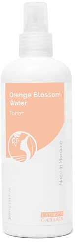 Fatima's Garden Eau de Fleur d'Oranger - Tonique Naturel pour la Peau, 300ml