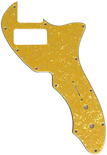 Passend für US Telecaster Thinline 69 Reissue Tele TV Jones Style Gitarre Pickguard (4-lagig Gold Pearl)