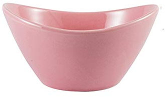 Lihuzmd Cuenco de cerámica Grande, ensaladera de 1300 ml, para Fideos asiáticos Udon Soba Pho, Horno Resistente al Calor, Apto para microondas, 3 Colores,Rosado,1300ml