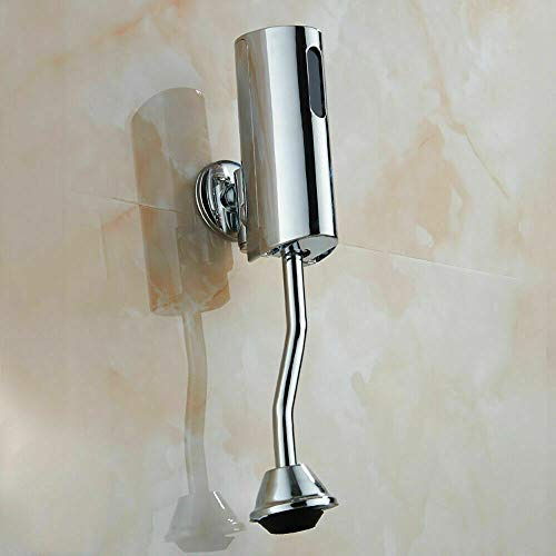 Robinet d'urinoir pour pissoir G1/2 - Montage mural - Pour toilettes et urinoirs (version galvanisée avec réglage)