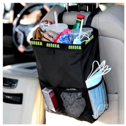CGEAMDY Organisateur pour Siège Arrière et Avant de Voiture, Multi-Poches pour Rangement, Sac de Rangement