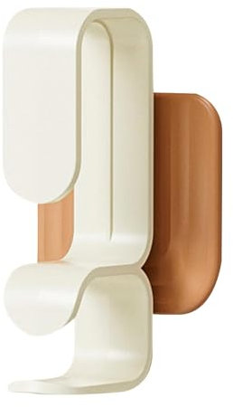 Maciun Washbasin Wall Hooks,Bathroom Washbasin Storage Hook Holder - Double Hook Design Washbasin Stand for Family Bathrooms, Hotels, Apartments