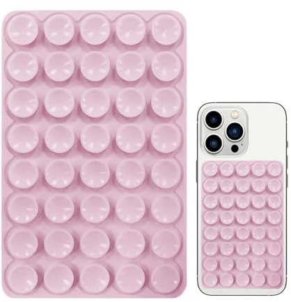 Agarre de Silicona para teléfono – Accesorios para Smartphone de 80 Granos, Soporte Adhesivo para Soporte de Fotos y Videos, diseño de Pulpo con Ventosa para Fotos, Videos, transmisión en