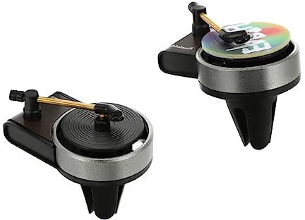 MAGICLULU 2sets Car Record Player Design Perfume Diffuser for Vent Outlet Car Supplies