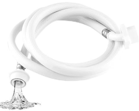 xowwyue Waschmaschinenschlauch,PVC Wasserversorgungsschlauch für Waschmaschinen | Anschlussleitungen Zubehör für Haushalt Wohnung Badezimmer Waschküche