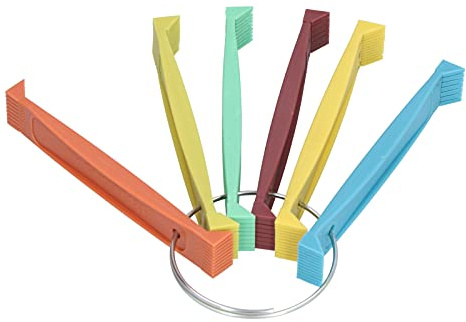 Risegun Fin Comb Set ABS Cleaner Cleaning Tool Kit for Air Conditioner Condenser Evaporator FCR6