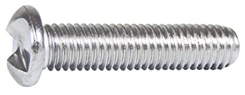Arvotec 10x Sicherungsschrauben für Stabmattenzaun/Doppelstabmattenzaun - Halbrundkopf A2 M8 x 35 mm, Einwegschrauben zur Diebstahlsicherung
