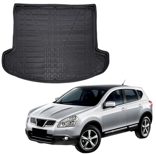 SCOUTT Kofferraumwanne TPE für Nissan Qashqai +2 NJ10 2008-2014 Schwarz