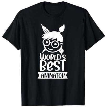 Le Meilleur Animateur Du Monde Équipe Animer Animation T-Shirt
