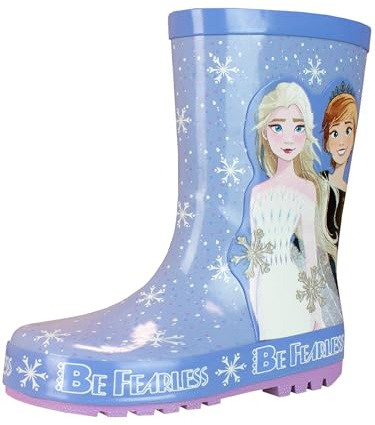 Disney Enfant Bottes en Caoutchouc Frozen Bleu 26